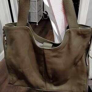 Vince Camuto olive green handbag